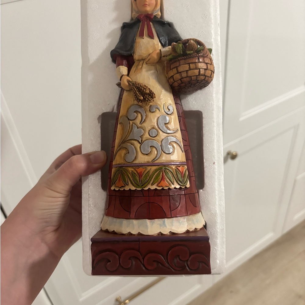 Jim Shore Heartwood Creek “Give thanks for the bounty” new in Box - Picture 2 of 3